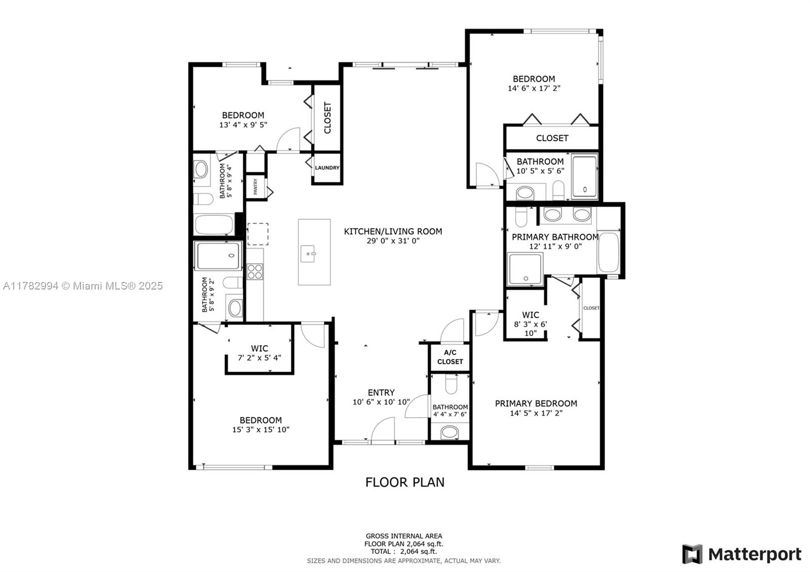MAP OF MIAMI DADE CO. FL. - Residential
