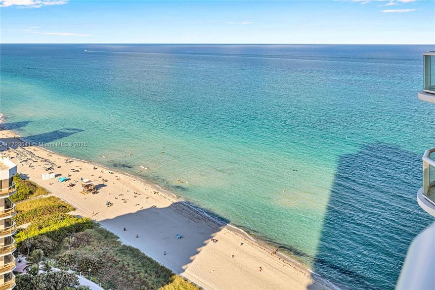 Experience luxury living at the prestigious Akoya! This fully furnished 25th-floor condo offers breathtaking ocean views, beach access, and top-tier amenities. Designed for comfort and elegance, it features a sleek kitchen with stainless steel appliances, Ethan Allen furnishings, brand-new bedding and towels, freshly painted walls, and polished floors with new baseboards. A custom-built closet and designer doors—an $11K upgrade—enhance the space, along with the convenience of an in-unit washer and dryer. Located in the heart of Miami Beach, you're just moments from top dining, major expressways, and an elevator ride from the sand. South Florida living at its finest!