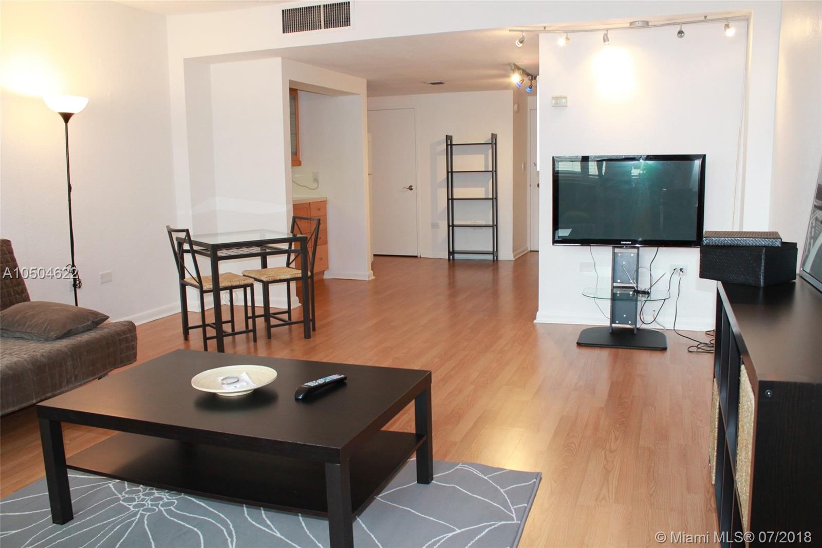 Beautiful studio in the heart of Brickell. Water, electricity & 1 parking space are included in the rent. Building has a pool, gym, valet available + parking & restaurants. walking distance to Mary Brickell village. No pet (no exceptions) & 12 months lease only. This beautiful condo won't last. Please use showing request to see it today