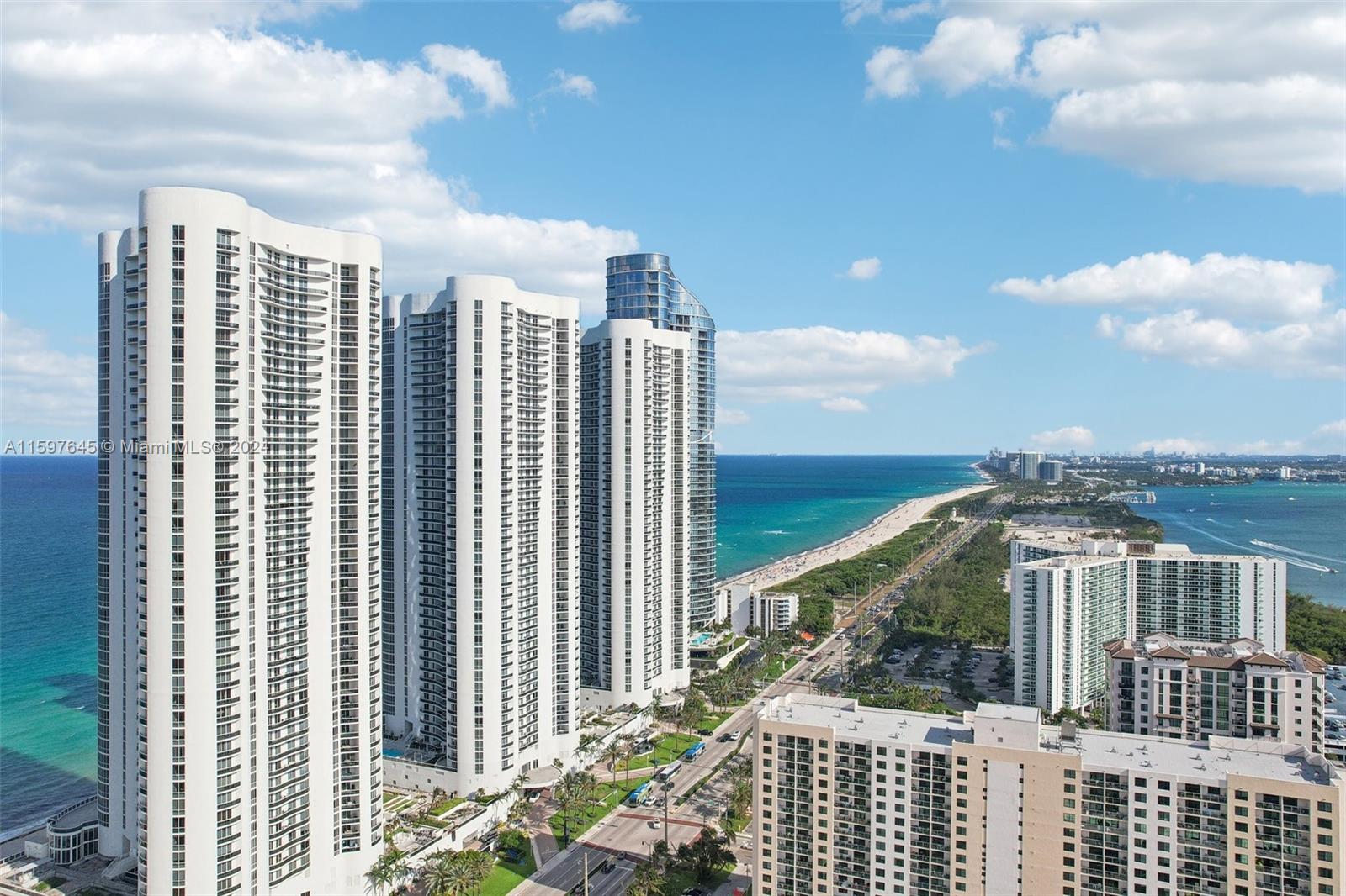 STUNNING 3/3.5 Oceanfront Luxury Condo in one of the BEST LINE of Trump Towers with panoramic views of both ocean and intracoastal,with 4 balconies, private elevator with your own foyer.Beautifully decorated in warm grey tones.Fully remodeled gourmet kitchen,boasting sleek Porcellanosa cabinetry,with state-of-the-art ‘Miele’ appliances, a unique cooking center island and a floor to ceiling wine cabinet,making this kitchen as functional as it is beautiful, with panoramic views.Unit features hurricane proof windows and electric curtains/blackouts.The building boasts an array of 5 star amenities such as unique private beachfront restaurant open every day,a state-of-the-art gym with full ocean views and brand new equipment,remodeled spa,sauna and massage rooms.Building financially solid.