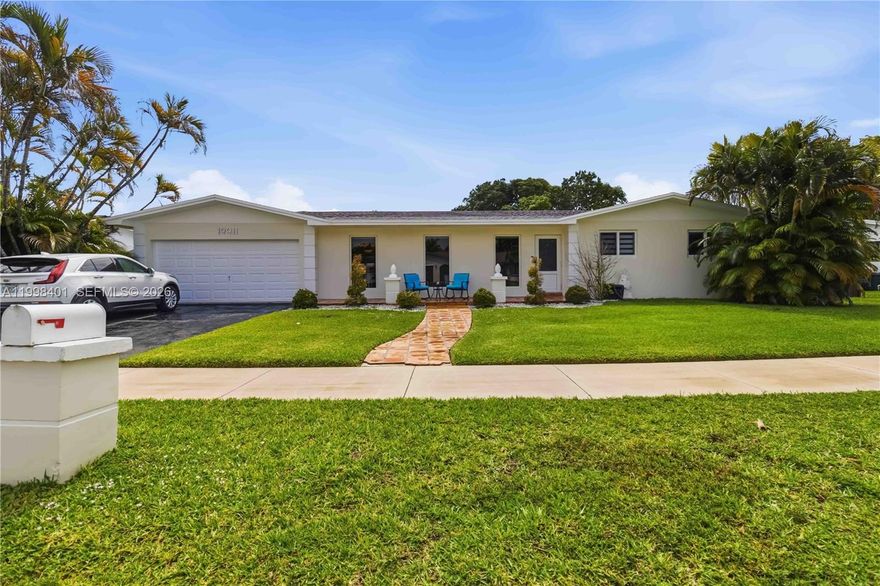 Welcome to your perfect family home in the heart of Cutler Bay’s desirable Saga Bay community. This beautifully maintained 4-bedroom, 2-bathroom single-story residence sits on a spacious 10,076 sq ft lot, offering the ideal blend of comfort, space, and lifestyle. Step inside to a bright, open living and dining area filled with natural light, creating a warm and inviting atmosphere for everyday living and entertaining. The upgraded kitchen serves as the centerpiece of the home, designed for both functionality and connection. With 1,744 sq ft of living space, this home offers generously sized bedrooms, perfect for growing families, guests, or a home office setup. The true highlight is your private backyard oasis. Enjoy a sparkling pool, covered patio, and a large wrap-around yard, ideal for weekend gatherings, kids at play, or relaxing evenings under the Miami sun. The fully fenced yard provides privacy and peace of mind. Located in a quiet, family-friendly neighborhood, Saga Bay is known for its community feel, nearby parks, schools, and convenient access to shopping and dining. If you’ve been searching for a move-in ready pool home in Cutler Bay with space and a true neighborhood feel, this is the one.