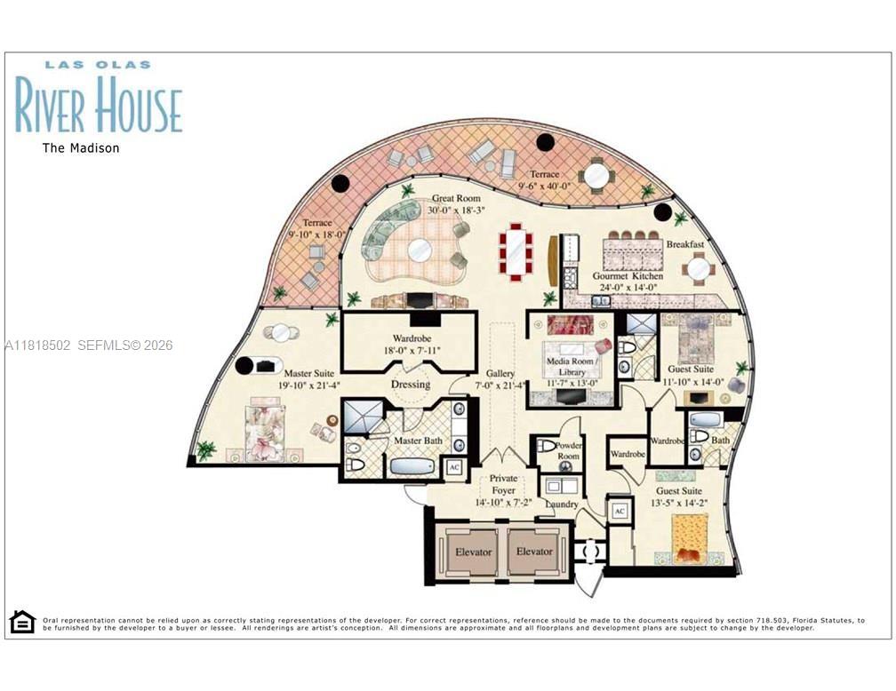 333 Las Olas Way 3902