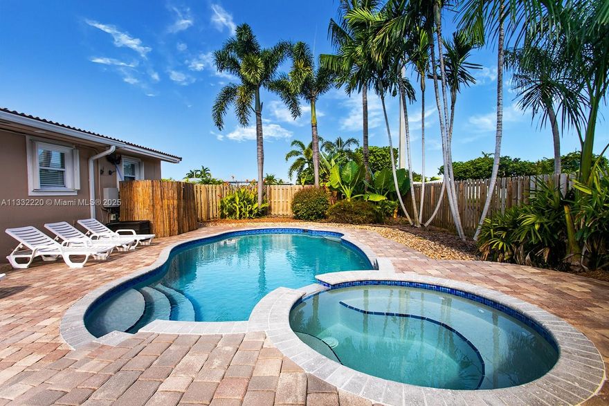 Short Term Rental $8,500/month.Long Term $7,500.Well maintained and Fully Renovated Immaculate 5 Bedrooms, 3 Bathrooms home. Backyard with heated pool, a true piece of paradise.   Located on a beautiful corner lot, only a few minutes away from the famous Dania Beach, Hollywood Beach & Boardwalk, New Dania Beach Casino, Restaurants, Bars, and more...   Approx. 2000 sq. ft of living space on an 8500 sq. ft.