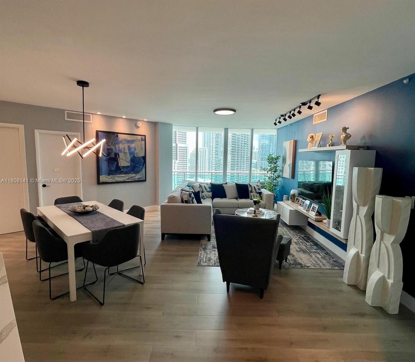 Rental Property at 350 S Miami Ave 2902, Miami, Broward County, Florida - Bedrooms: 3 
Bathrooms: 2  - $5,500 MO.