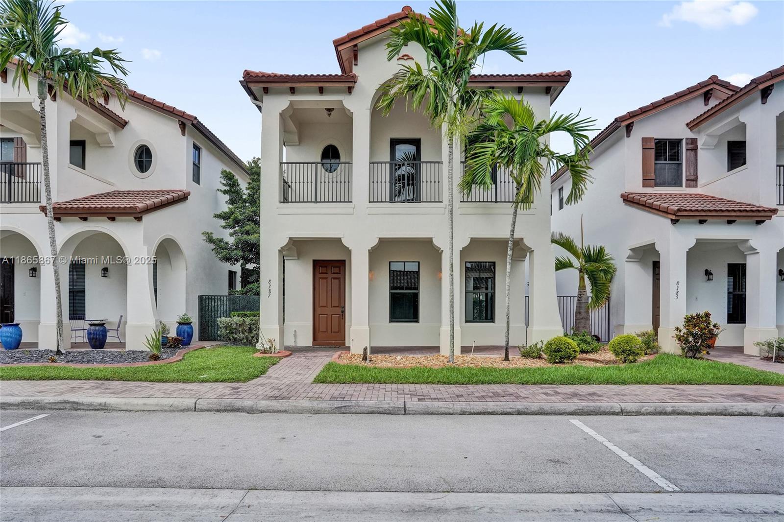 Welcome to resort-style living in the prestigious gated community of Monterra! This beautiful 4-bedroom, 2.5-bathroom home is ready for immediate move-in. The interior boasts fresh, new paint and dramatic high ceilings that enhance its spacious 2,084 sqft layout. The gourmet kitchen is fully equipped with brand new, never-used appliances. Residents enjoy exclusive access to Monterra's incredible amenities, including a grand clubhouse, fitness center, and resort-style pool. Zoned for "A" rated Cooper City schools and conveniently located near shopping, dining, and major highways. This pristine property is priced competitively and will not last long. Schedule your showing today!