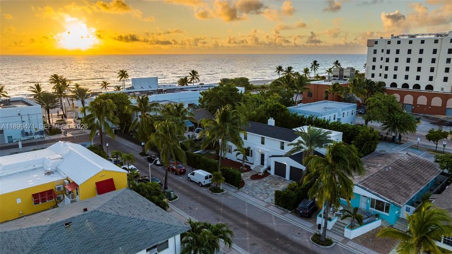 Most listings say “near the beach.” This one is literally steps away. Positioned just off the iconic Hollywood Beach Broadwalk, this rare single-family home places you about 100 steps from the sand—where the Atlantic Ocean is on one side and the Intracoastal Waterway on the other. Opportunities like this are incredibly scarce, with very few true houses this close to the beach.

This bright and spacious 6-bedroom, 4-bath residence is designed for effortless coastal living and high-end short-term or personal use. The open layout is filled with natural light, featuring a modern kitchen built for entertaining and multiple updated bathrooms throughout. Generous bedrooms comfortably accommodate family and guests, making it ideal as a primary residence, vacation home, or income-producing asset.

Outside, the property transforms into a private retreat with a brand-new pool and jacuzzi, perfect for relaxing after a day on the beach or hosting unforgettable gatherings. The home also offers rare parking for the area, including a 2-car garage plus additional spaces—an absolute premium this close to the Broadwalk.

Live where others vacation—steps to the beach, dining, entertainment, and everything Hollywood Beach has to offer. This is a unique chance to own a true beachside home with space, parking, and lifestyle that is nearly impossible to replicate in today’s market.
