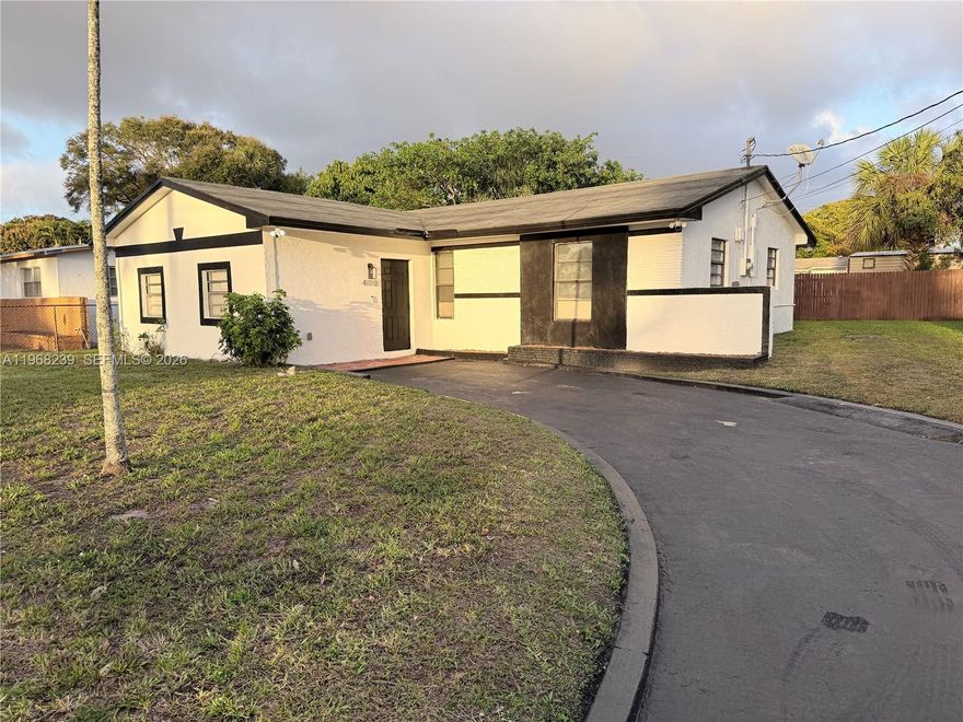 Welcome home to this charming Lauderhill residence located in a quiet, centrally positioned neighborhood with easy access to major highways, shopping, dining, and schools. This well-maintained property offers a functional layout with spacious living areas, comfortable bedrooms, and great natural light throughout perfect for both everyday living and entertaining.

Step inside and imagine your personal touches bringing this home to life. The kitchen flows nicely into the main living space, making it ideal for gatherings, while the backyard provides room to relax, garden, or create your own outdoor oasis.

Whether you’re a first-time buyer, growing family, or investor, this home presents a solid opportunity with strong upside potential. Seller is open to providing closing cost credits with the right offer making ownership even more attainable.

Conveniently located near parks, retail, and commuter routes, this home checks all the boxes for location and value. Don’t miss your chance to secure a property with flexibility, potential, and seller motivation.

Schedule your private showing today, homes like this don’t last long!