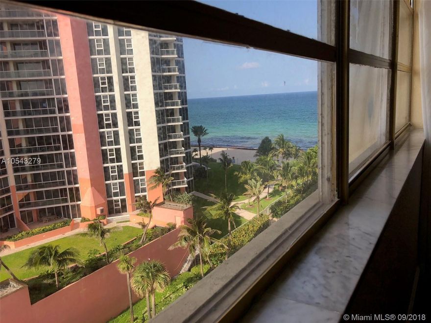 Best deal in building. Fully furnished, full 220 kitchen, ocean and city view. Hotel program only for 3 more months. Maintenance includes all: elec, cable, water, insurance, valet parking, wifi and more.