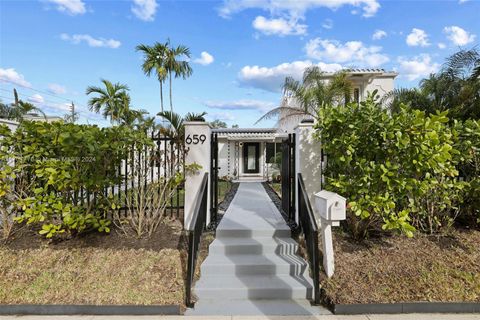 A home in Miami