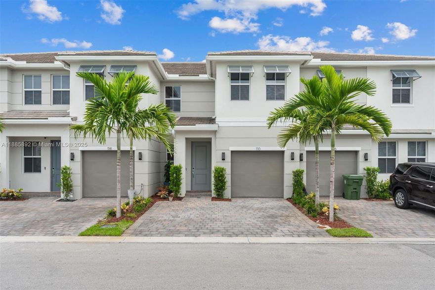 Discover Merrick Square, a luxurious gated townhome community in vibrant Pembroke Pines, FL—named one of America's best cities to live! Nestled between Miami & Ft. Lauderdale. Luxe 3bed 2.5 bath townhome with Granite countertops, SS appliances & impact windows. Amenities: resort pool, fitness center, clubhouse. Prime spot near parks, shops & zoned for A-rated schools in Broward County Public Schools, based on Florida DOE 2024-2025 grades for academic performance and progress. Secure family friendly paradise your dream lifestyle awaits!