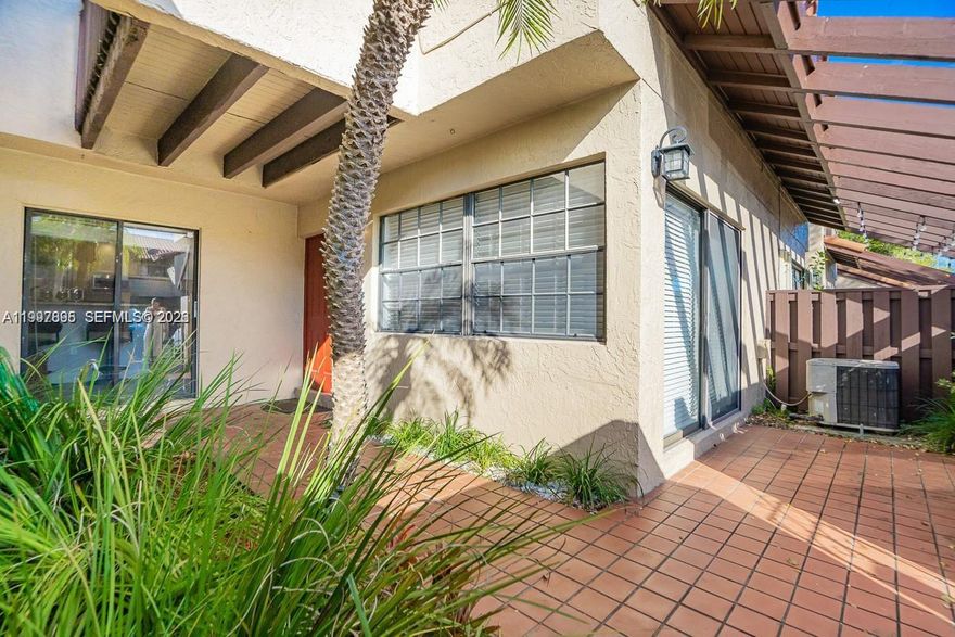 The Courtyards is a beautifully maintained community within Kendall that has amazing walking paths & lush grounds! This 2 story home features a great layout, oversized bedrooms  with a quaint courtyard & access to an an amazing clubhouse!