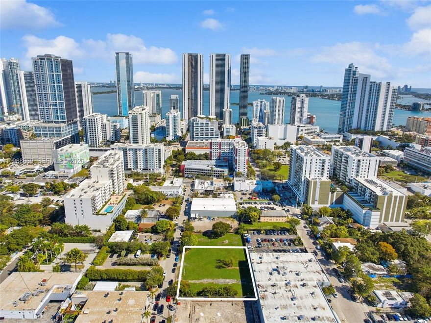 90–116 NE 24th Street presents a rare opportunity to secure scale, density upside, and tax efficiency in the heart of Edgewater—one of Miami’s most capitalized and supply-constrained residential corridors. Located one block west of Biscayne Boulevard between Downtown Miami and the Design District, the ±29,100 SF assemblage sits at the center of Miami’s urban core with immediate access to Wynwood, Midtown, Brickell, Miami Beach, I-95, and SR-395.

Zoned T6-8-O under Miami 21, the site supports approximately 100 residential units by right within an 8-story envelope and up to ±181,875 buildable square feet through the Public Benefit program. With most Biscayne Boulevard frontage already developed with high-rise product, infill sites of this scale are increasingly limited.

The property also qualifies under Florida’s Live Local Act, offering meaningful density expansion. Ownership has completed a conceptual Live Local podium-and-tower plan for approximately 208 residential units with ground-floor retail, structured parking, and elevated amenities—illustrating a clear development pathway consistent with active Live Local projects in Edgewater.

Situated within a federally designated Qualified Opportunity Zone, the offering combines prime location, density upside, and potential OZ tax advantages within a proven institutional submarket attracting sustained capital investment and liquidity.