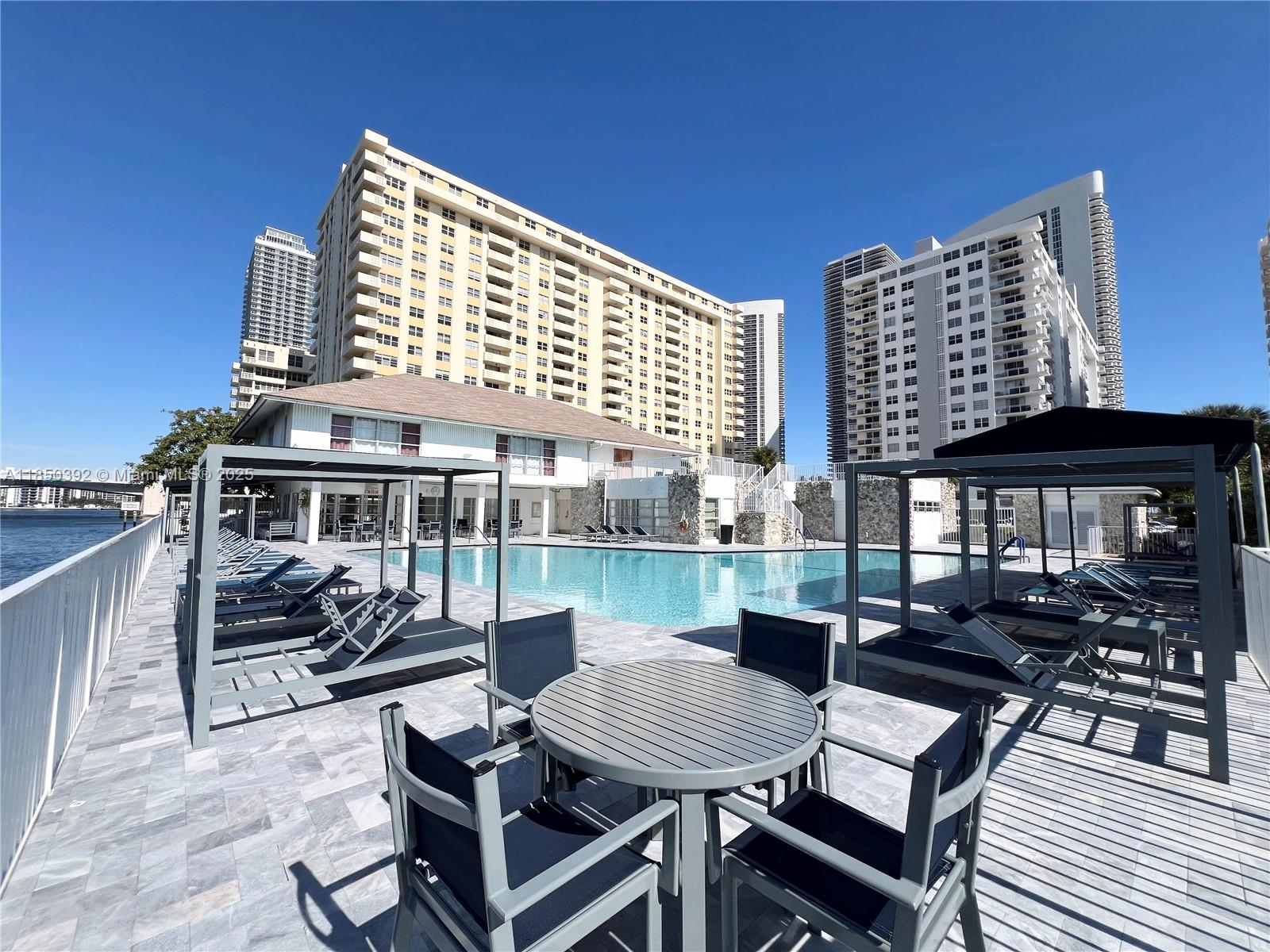 Beautifully updated 2/2 condo located across from the beach. Modern Kitchen with granite countertops and stainless steel appliances, Modern Fully renovated bathrooms. Tile thought all the condo. Spacious layout with split bedrooms. Private balcony with partial Intracoastal and ocean views. Well managed building with resort-style amenities: Intra-coastal views from the pool, gym, valet parking and beach access just steps away.
Prime location between Miami and Fort Lauderdale Airport. Just minutes from Gulfstream Park, Aventura Mall, Golf Courses, Tennis Courts, Pickleball Courts, restaurants and much more. Investors friendly - Unit is already rented at $2,400 per month generating steady income. Please call LA with 24 hours advanced notice to schedule showings. Great opportunity!