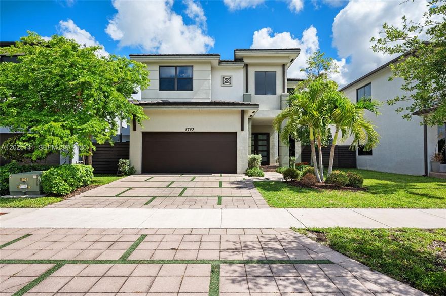 Welcome to Satori! This beautifully maintained 4-bedroom, 3-bathroom Nirvana model offers the perfect entry into one of Miami Lakes’ most sought-after gated communities. Featuring soaring 20-foot ceilings in the living room, an open-concept floor plan, and abundant natural light throughout, this home feels spacious and inviting from the moment you enter. Enjoy a nicely fenced backyard ideal for relaxing or entertaining, all located on a quiet street within the community. Residents of Satori enjoy resort-style amenities including a clubhouse, pool, fitness center, scenic walking paths, and beautifully maintained green spaces, all conveniently located near top-rated schools, shopping, dining, and major highways.