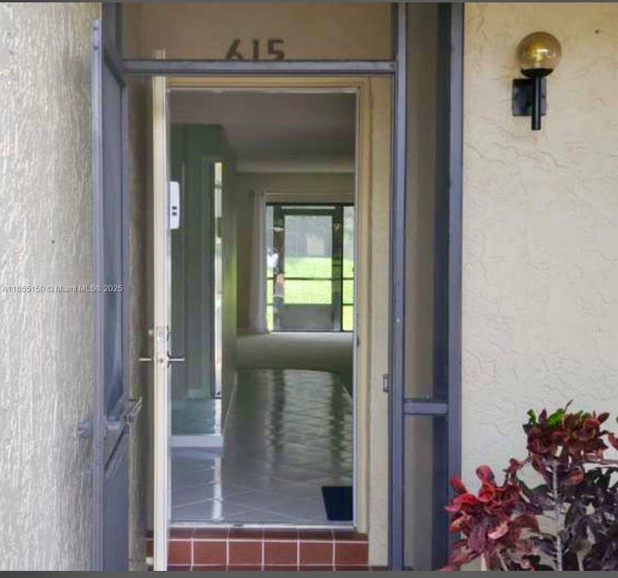 Discover the prefect blend of comfort and community in this charming 2-bedroom, 2-bathroom ground-floor condo, nestled within the serene 55+community of Willow Bend.  Located in the heart of Lake Worth, this home offers a peaceful retreat with all the amenities for an active and enjoyable Florida lifestyle. Step inside to a spacious, sun-filled living area that provides a a cozy and quiet atmosphere.  The open floor plan connects the living and dining spaces, leading to a covered patio where you can relax and take in the beautiful landscaped views.  Both bedrooms are generously sized and boast walk-in closets, with the master bedroom and featuring a private en-suite bathroom.  In-unit washer and dryer add to the convenience of this lovely home.  Don't miss the opportunity to show and sell!