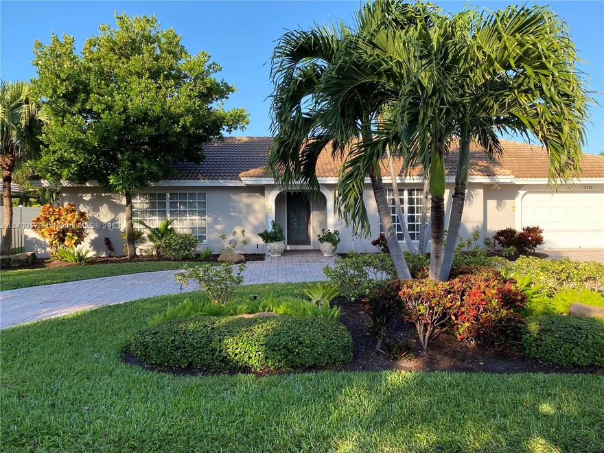 LOCATION. LOCATION. Great waterfront location with 90' on canal in coveted LIGHTHOUSE POINT! Second canal from Intercoastal...8 minutes to the Ocean at Hillsboro Lighthouse by boat. This beautifully maintained and clean home is move-in ready. Enormous master bedroom overlooks pool. Large living room and dining areas with great views of pool and canal. Upgraded kitchen with mostly SS appliances including built-in GE Profile refrigerator and separate freezer. Seawall and dock like new.  Boat Lift just serviced and upgraded. Newer roof. In 2023, new 5 ton AC and new pool heater. Dual zone house. Upgraded electric. Impact garage door.  Lighthouse Point has it's own government and police force and is regarded as a very safe city and has it's own nearby yacht club.  Flood insurance not required.