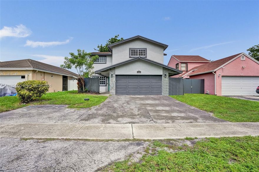 Welcome to one of the best value homes! Just minutes from the Sawgrass Expressway. This property blends comfort, style, and function. It features 4 bedrooms, 2.5 baths, a large primary suite with an updated bath, and a remodeled modern kitchen with sleek stainless steel appliances and a large island opening to a bright, airy floor plan with plenty of room for a large family. A spacious den offers flexibility for an office, playroom, or media room. Updates include A New A/C unit, Refreshed Bathrooms, Impact Windows, Elegant Plantation Shutters, and a Smart System for Lighting, A/C, and Door locks. Outside. Enjoy a large backyard with an oversized wood deck, plus a double swing fence for boat or trailer storage. Best of all—no HOA! This home truly has it all! Don't miss one!