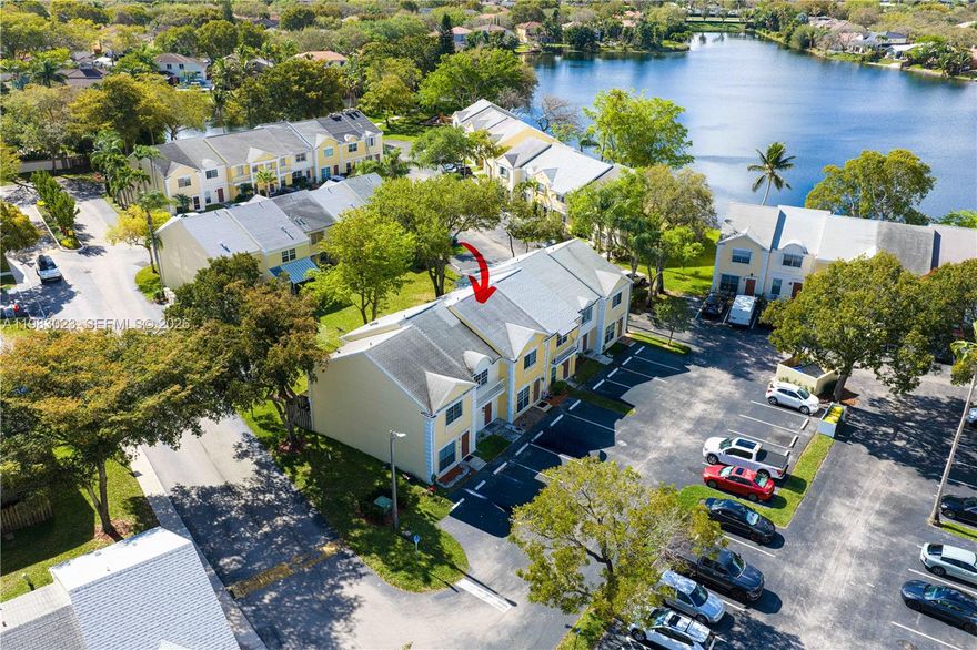 Move in ready 2 bedroom, 2.5 bathroom townhouse in COOPER CITY offering comfort, functionality and thoughtful updates throughout. The property features two assigned parking spaces directly in front of the home plus plenty of visitors parking. Additional upgrades include all impact windows, roof replaced 6 years ago and AC replaced 4 years ago.
The kitchen includes new stainless steel appliances and the home comes with a full size washer and dryer for added convenience. Enjoy no carpet throughout. The first floor features tile flooring, while the second floor has wood laminate floors.
Upstairs, the master bedroom has a private full bathroom, while the second bedroom has easy access to a full hallway bathroom. The half bathroom is on the first floor to offer extra convenience for guests.
Relax or entertain in the private fenced patio.
This home is conveniently located near parks, restaurants, shopping and major roads, with the police station and fire department just minutes away. A must see. Request your showing.