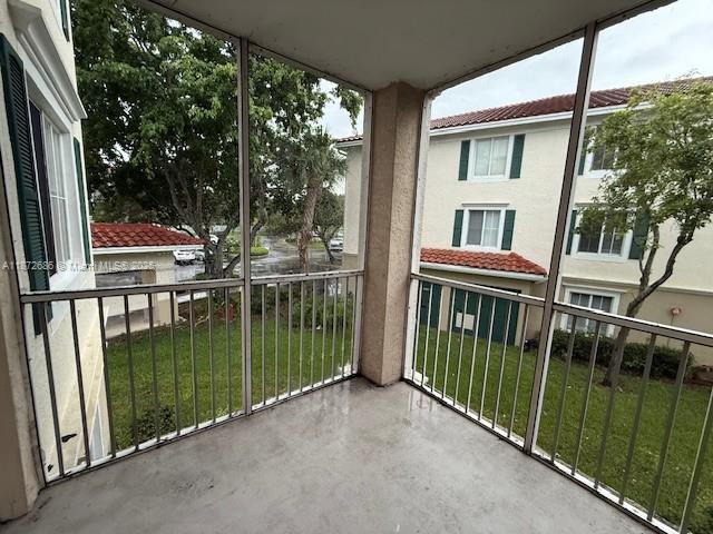 Beautiful condo located in The Palms Point in Coral Springs. Upgraded bathrooms and Kitchen with Granite Counter tops. AC 4 years old. Gated community. Great Condition. Completelly tiled. Hurricane Shutters. Split bedroom. Washer and dryer in unit. 650 Credit and up.