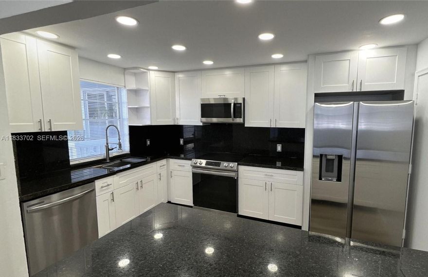 Easy to show ! Ready to move in ! Incredibly opportunity for spacious 2/2 corner unit in the most desirable area of Meridian Ave. Completely remodeled, with new Impact Door and Windows!!!! new bathrooms, new AC, new kitchen, new electrical panel, all with city permits. Bright corner unit with tons of natural light/large terrace over looking the pool- large main bedroom with en-suite bath-walk in closet. Designated storage unit- Pool, assigned parking & bicycle storage,  secure lobby entry & on-site manager. Steps to beautiful Flamingo park with it beautiful tennis courts, swimming pool, basketball, and children's playground. Embrace the South Beach lifestyle in this spacious unit. The community has completed its 40 & 50-year recertification and the building has reserves. NO Special Assessment. Investor-friendly: rentals are permitted from day one with a minimum lease period of 6 months.