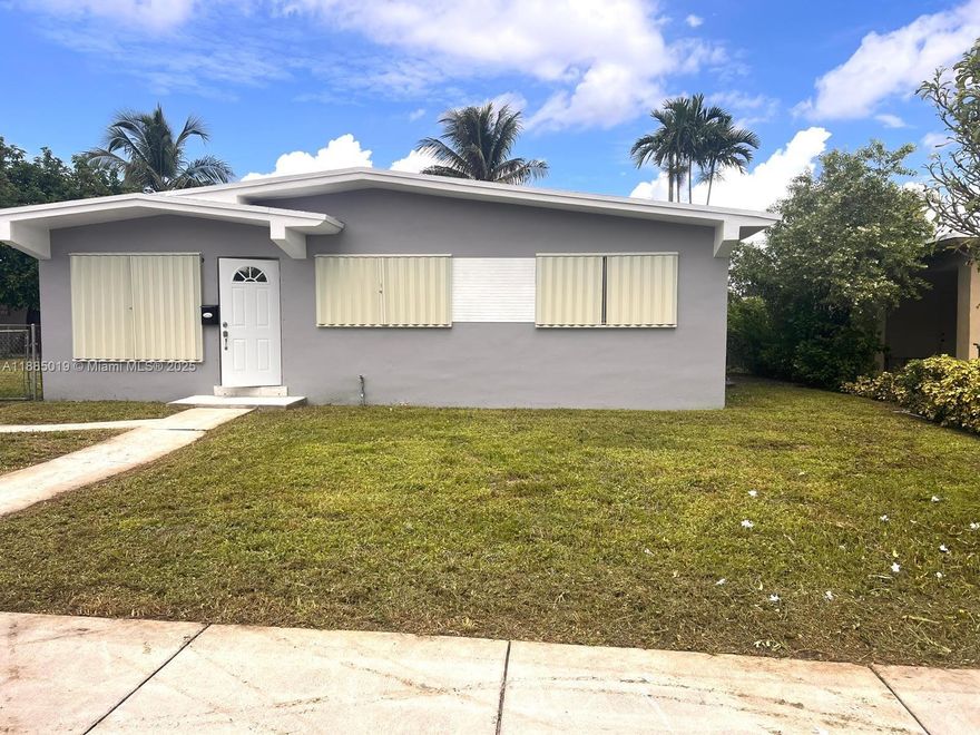 Beautifull property for rent in a hear of Hialeah, close to Westland Mall, 4 bedrooms, 2 bathrooms home in highly sought-after Palm Springs North! This beautifully updated residence features sleek modern flooring, fully renovated bathrooms, and energy efficiency. The open-concept layout is ideal for entertaining, showcasing a stylish kitchen with stainless steel appliances. Large patio and carport and driveway. Enjoy peace of mind with a A/C system and water heater. Nestled in a family-friendly neighborhood just steps from elementary, with quick access to major highways, top-rated schools, supermarkets, malls and more. This one won't last! to the office to schedule your appointment.