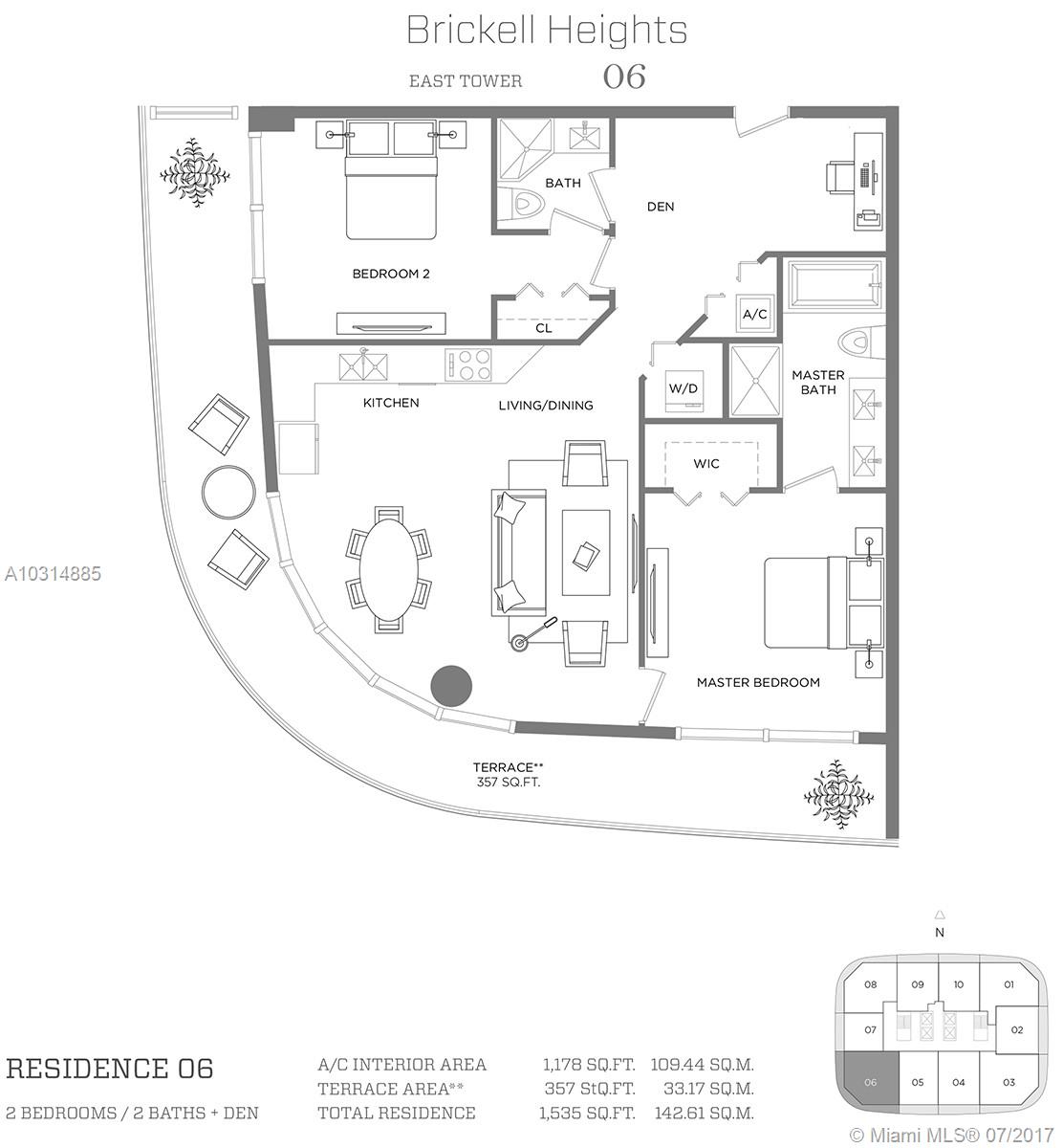 BRICKELL HEIGHTS EAST - Residential Lease