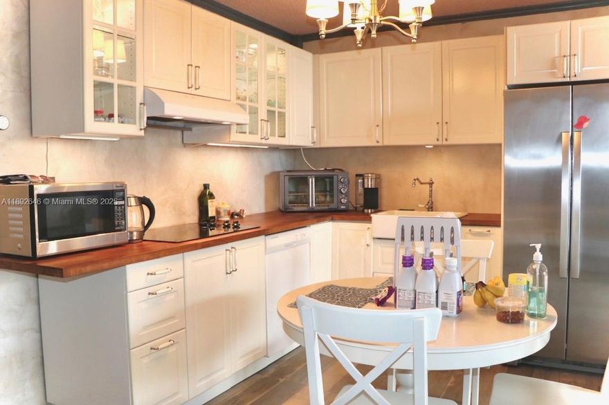 Discover luxury living in this spacious 1 bedroom 1.5 bathroom condo in The Olympus, located on Three Islands in Hallandale Beach, one of the best buildings in the area. Enjoy premiere amenities including a marina, gym, pool, spa, BBQ areas, car wash station, clubhouse with billiards, ping pong, and poker tables, concierge service, and 24/7 security. This large, beautifully upgraded unit offers walk-in closets, an open kitchen with modern appliances, remodeled baths, a panoramic balcony, and plenty of storage space. Just minutes from the beach, shopping, and dining. Min credit score per association 700.