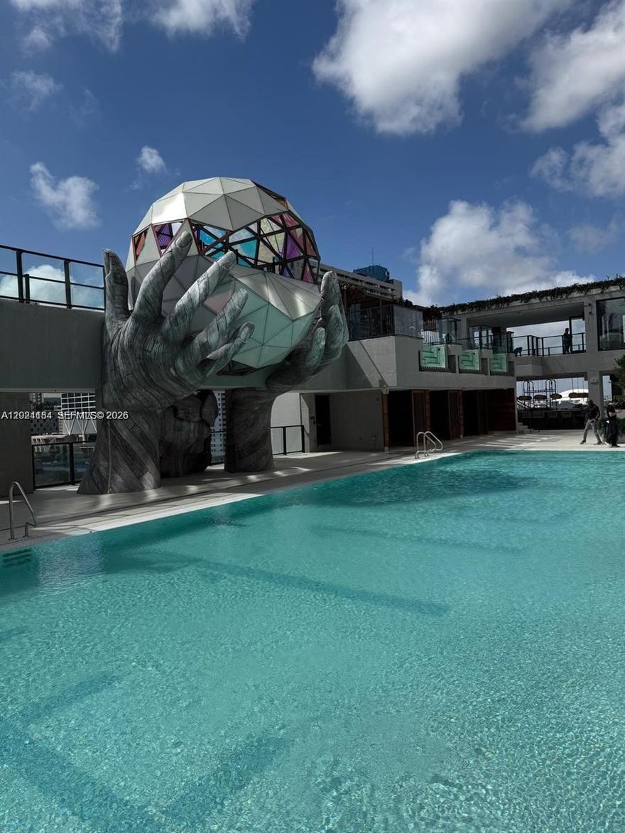 Private beach access for owners. Fully furnished, turnkey corner unit. Eleven Residences ia a 65-story tower located inMiami’s centrally-located Park West District. Short term (daily) leases. Views of the Miami skyline, Biscayne Bayand Atlantic Ocean. Modern and high design residential lobby space. Common areas featuring museum-qualitycurated fine art and installations. Casino-Style Sports Lounge featuring expansive LED video wall with stadiumstyle seating. Chopra Spa & Studio mind & body experiences featuring state-of-the-art fitness center, meditation,yoga, and customized treatment service. Club E11EVEN® Bar & Lounge. E11EVEN® Day Club and pool sits above11 stories, this is ultra-modern multi-level venue with cabanas oversees the stunning Miami skyline. Easy to Show!