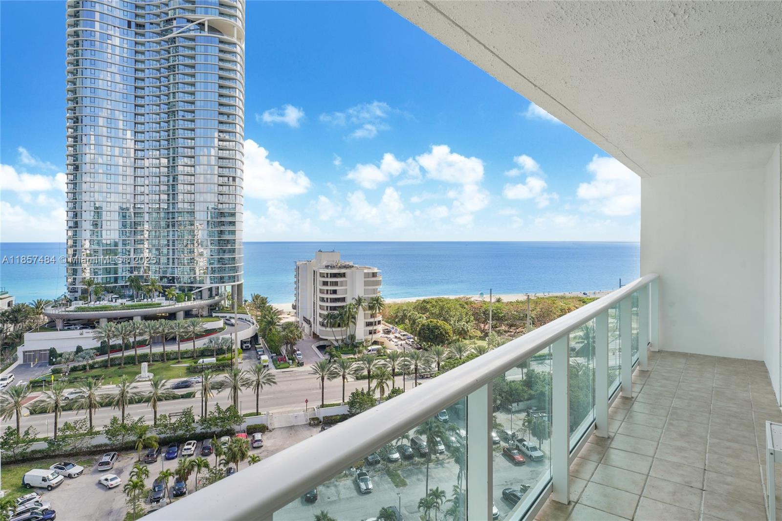 Experience coastal elegance in this spacious 1/1.5 unit at the prestigious Arlen building in Sunny Isles. Just steps from the ocean, this residence offers stunning views of both the sea and city skyline from your private balcony. Inside, indulge in comfort and sophistication with a recently remodeled bathroom, adding a touch of luxury to your daily routine. The building itself has undergone a recent renovation, boasting a new lobby and community rooms that enhance the overall ambiance. Enjoy full amenities including 24-hour security, a game room, gym, pool, tennis courts, and valet service.