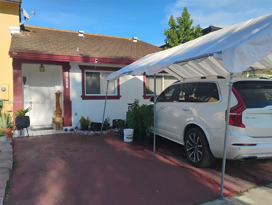 Located in Homestead, FL, this charming one-story townhome offers comfort, convenience, and no HOA or CDD fees. Featuring a private driveway, fenced backyard, spacious terrace, large storage shed, and fruit trees, there’s also plenty of room to park your boat. Enjoy a nearly new roof (approx. 2 years old), high ceilings, and a beautifully updated kitchen with granite countertops and stainless steel appliances. Washer and dryer are conveniently inside. Perfect for outdoor living with ample yard space. Close to shopping centers, schools, major roads, and just a short drive to the Florida Keys, this home combines functionality and lifestyle in one great package.