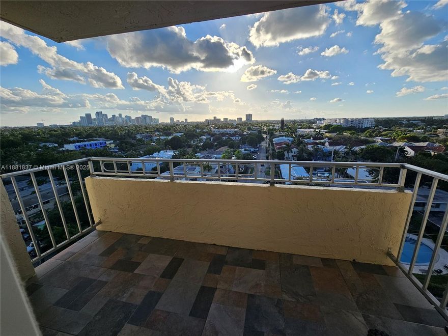 Unforgettable city views, move-in-ready 10th floor condo at Victory Park Tower. 1 bedroom, 1 bath, spanning 690 sq ft. Updated kitchen with granite counters, stainless-steel appliances and cabinets with a lazy Susan. Ceramic tile flooring and a nice sized storage closet. Updated bathroom has recessed lighting, hot water from a tankless water heater. Nice size private balcony. Spacious master bedroom with city view. Huge commercial laundry facility, clubhouse, big heated pool, patio and barbecue. Spacious and secure lobby entrance with lounge area. 1 assigned parking space. Sought after Victoria Park neighborhood only minutes from the beach, walking distance to many restaurants and shopping plazas. Will be painted.
The condo association has an application process for a background check.
