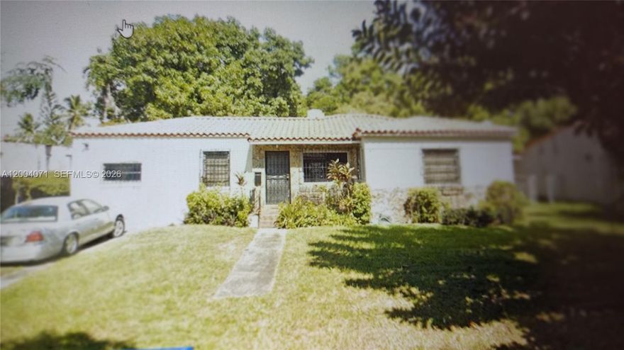 Welcome to this property located in a prime location close to the vibrant hot spots of the Miami Design District, Wynwood, Miami Beach, Mid Town and multiple high-end stores and restaurants. This property offers 2,058 sqft of living area on a 7,000 sqft lot, providing ample room for renovation or potential development. While the interior awaits renovation, the expansive back yard and front yard offer great outdoor spaces for relaxation and gardening. Situated in a quiet neighborhood with easy access to major highways and conveniently reachable from the highway exit, this property is just a stone's throw away from a variety of nearby attractions. Don't miss the opportunity to make this versatile property your own oasis in the heart of Miami!
