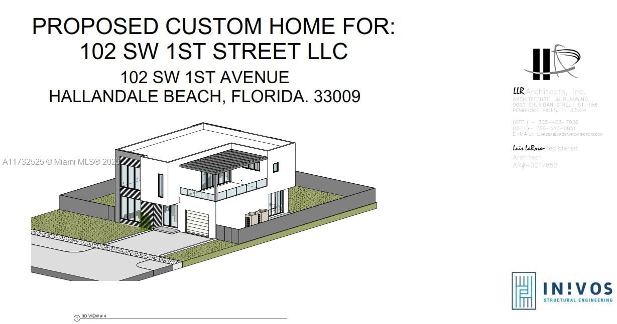 7500 sq ft residential lot with plans to build a two-story 2287 sq ft single-family house. Plans have been approved by the city. We are currently in the permitting process. The land is sold subject to permit approval. The lot is divided in half. The seller is open to selling both parcels together or separately, offering flexibility for the right buyer. The price for both parcels with approved plans for both houses is $880,000.00