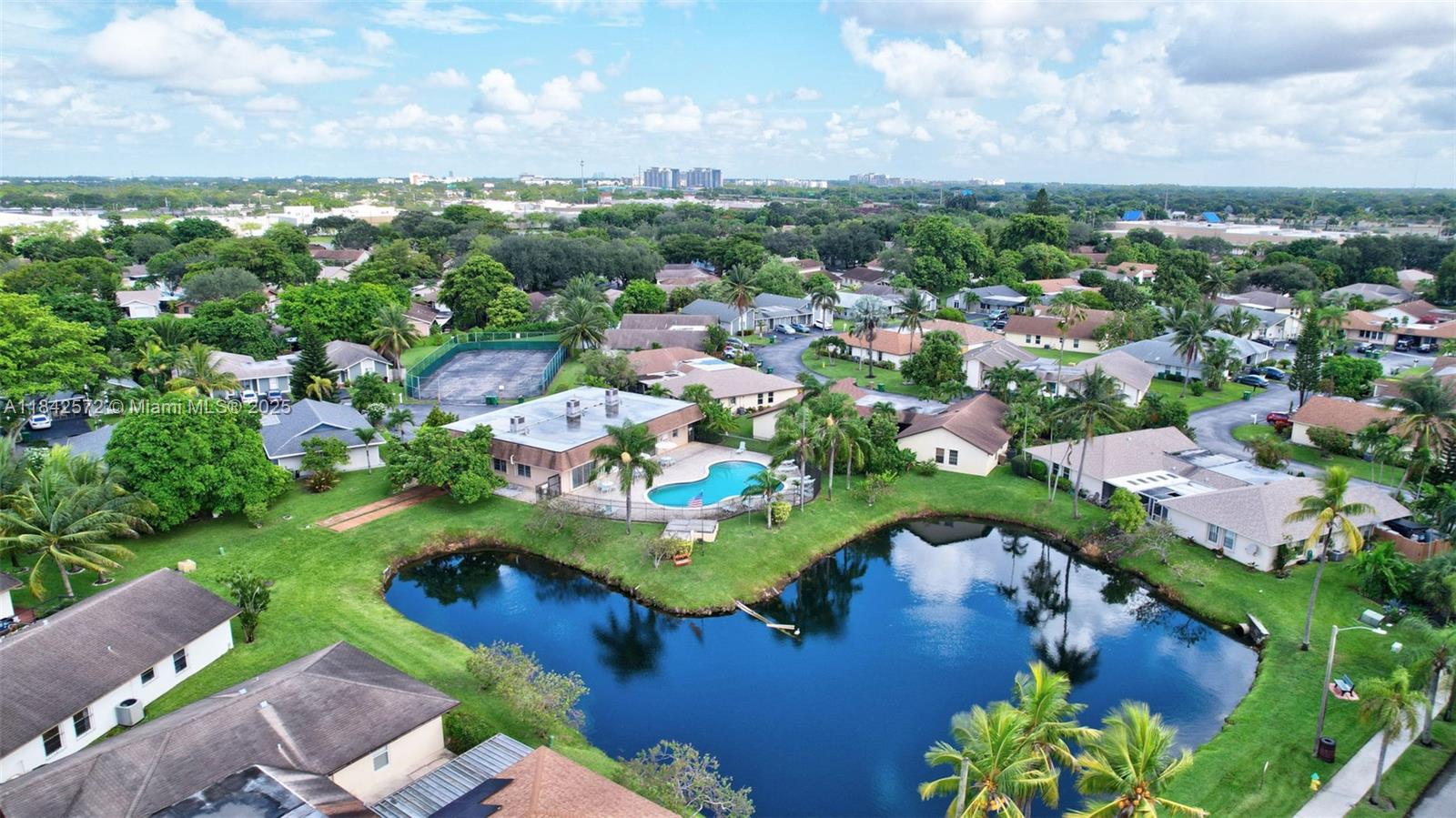 Welcome to your dream Home in Davie!! Brand new fully renovated kitchen, 42" cabinets, featuring stainless steel appliances and a brand new quartz countertop island. Brand new W&D, Master bathroom has been completely renovated w/beautiful marbel feature wall, custom built closets, one of only a few units with additional private driveway and backyard oasis fully fenced in. New A/C unit and ducts. Prime location in Davie, quick access to main colleges, shopping, dining, entertainment and major highways. New Siding 2023, newer 2016 roof, new 2024 gutters, new 2024 water heater, new bathrooms plumbing, newer cherry wood floors w/5" baseboards, EXTRA DRIVEWAY in beautiful backyard oasis fully fenced in, new recessed lightning all common areas, landscaping included in HOA fee, MUST see it!!!