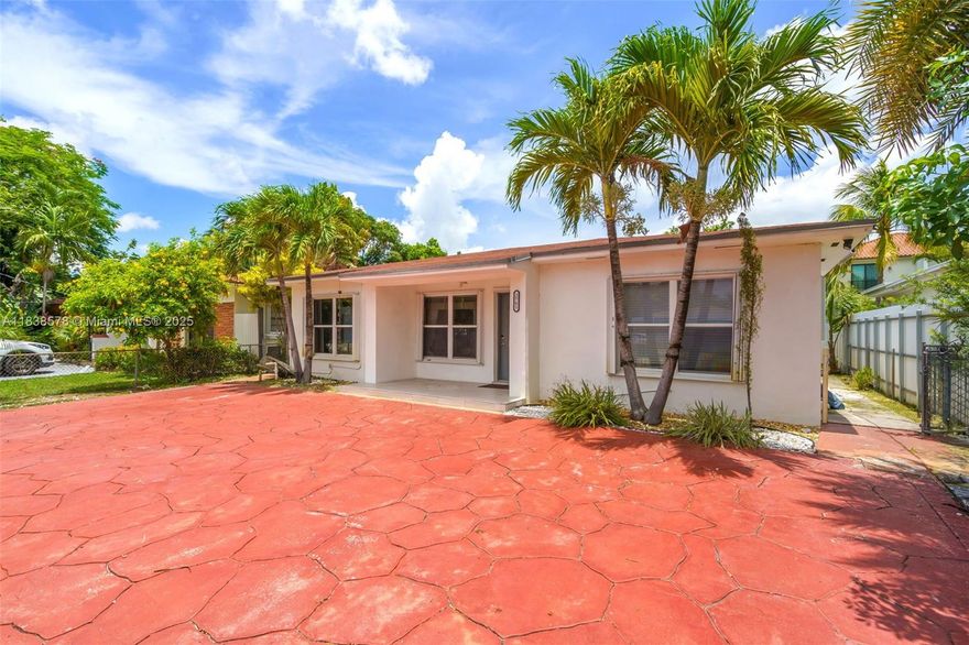Conveniently located between the vibrant Coral Gables, Grove, and Brickell, this single-family home
offers tile flooring throughout, granite countertops, recessed lighting, as well as recently installed roof (2023) and water heater (2020), offering peace of mind and added value for the new owner. Zoned for duplexes.  It features a total of 5 bedrooms and 5 bathrooms.  The main unit is a 3 bedroom, 3 bath rented for $3,700 per month. Two of the bedrooms, with their own separate entrances can be utilized to generate $1,500 per/month each or can be used for in-laws seeking private access. With an electric parking gate for added security, this home boasts a fully built-out summer kitchen and an extra storage shed in the backyard. The home is priced to sell and ready for showings today!