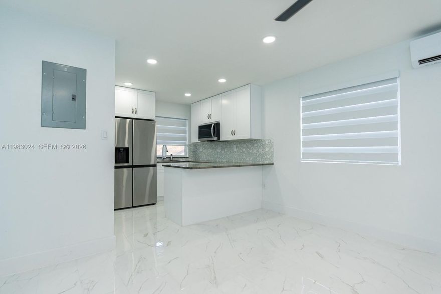 Beautiful new 2 Bed 2 Bath townhouse located in a desirable Kendall neighborhood, close to everything you want to have: freeways, shopping centers, and restaurants. If you want to live the attractive Miami life but in a quiet neighborhood, this is your place. You will have an open concept living room and stainless steel kitchen with plenty of natural light. There is also a portable electric cooktop in the drawer. Two spacious bedrooms with in-suite modern bathrooms and walk-in closets. Each room comes with its own air conditioning so you can set the temperature you want. Includes utilities and two parking spots for your cars. Reach out today!