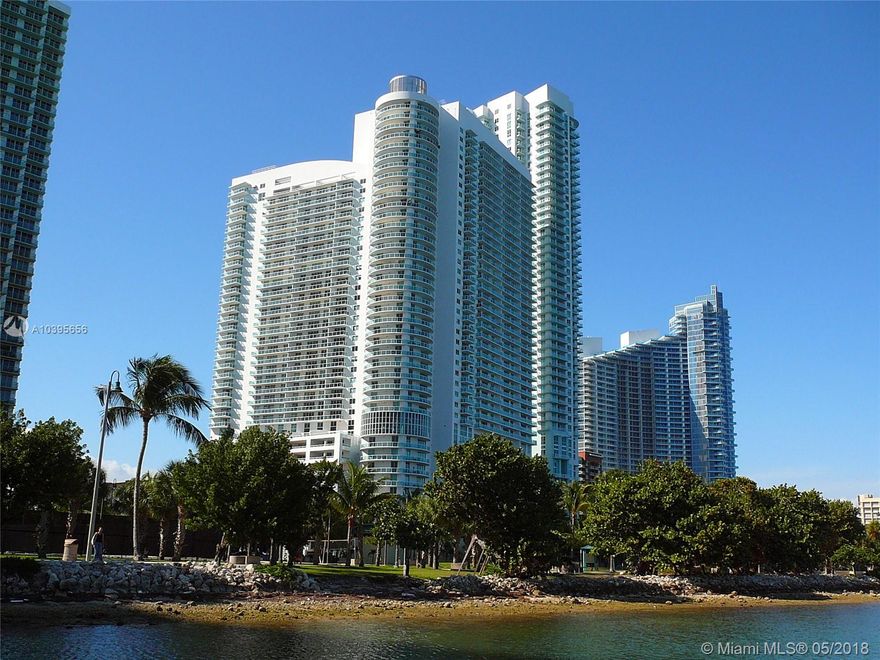 2 BEDROOM (SPLIT PLAN) IN EDGEWATERS, WITH DIRECT UNOBSTRUCTED BAY VIEW. WALKING DISTANCE RO WYNNWOOD, PETEZ MUSEUM OF ARTS, AND AMERICAN AIRLINES ARENA. SORRY NO PETS. ALL INCLUDED EXCEPT ELECTRIC. FULL SERVICE BUILDING. AVAILABLE NOW. SHOWING CALL 24 HRS IN ADVANCE. SHORT TERM 7 MONTHS ( $3500 )