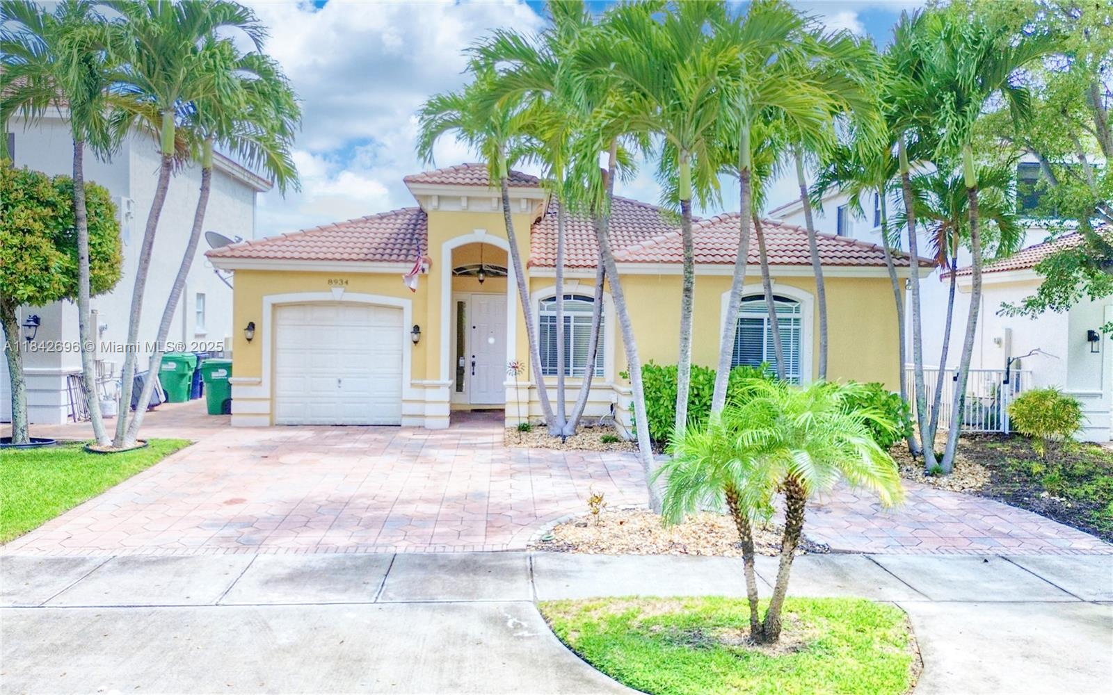 Rarely available lakefront home in the highly sought-after Cantamar community! This 4-bedroom, 2-bathroom residence offers stunning lake views from the moment you enter, visible from the foyer, living room, dining room, kitchen, family room, and primary bedroom. Features include high ceilings, a spacious split-bedroom layout, one-car garage, eat-in kitchen with ample cabinetry, accordion shutters, and a beautifully maintained interior. The fully fenced backyard with lush privacy hedges enhances the lakefront living experience. Cantamar is known for its tree-lined streets and pride of ownership throughout. Easy to show, contact listing agent for details. OPEN HOUSE SUNDAY, 7/20/2025, FROM 10 AM TO 5 PM!