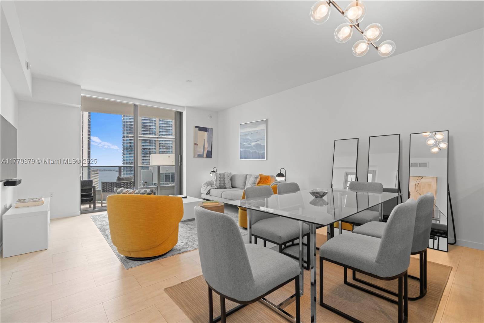 Rental Property at 1000 E Brickell Plz 3803, Miami, Broward County, Florida - Bedrooms: 1 
Bathrooms: 2  - $5,400 MO.