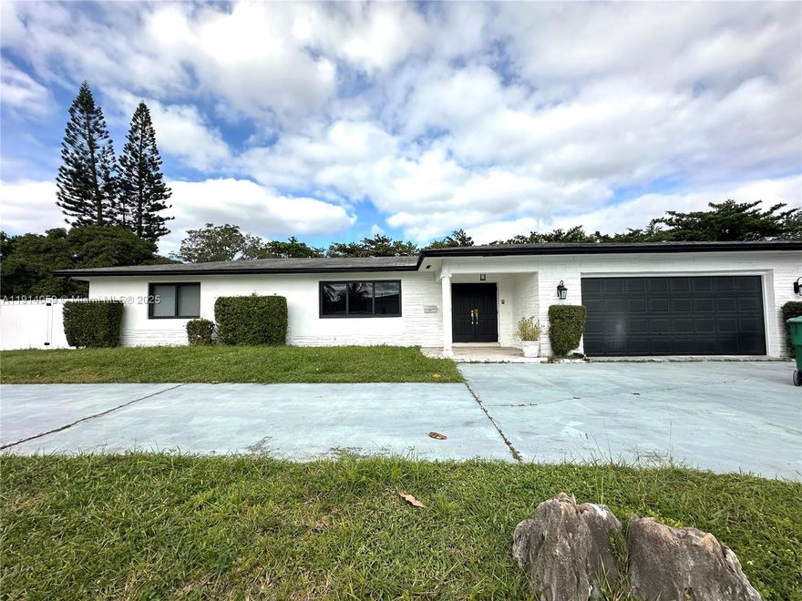 This HUGE FT. LAUDERDALE remodeled 5BD/2.5BA home delivers unbeatable space, style, and value on a 16,050 sq ft lot in unincorporated Broward. The bright open layout features beautiful floors, upgraded finishes, and a stunning kitchen with a massive island perfect for entertaining. Enjoy a sparkling pool, peaceful canal views, a 2-car garage, and a basketball court being installed—rare to find at this price point. You simply won’t find another remodeled home of this size, condition, and value anywhere in Broward County. Home is nearly complete; only minor cosmetic items remain and will be finished before closing. Perfect for large families or investors seeking strong STR potential. STAGING and professional pics coming soon!