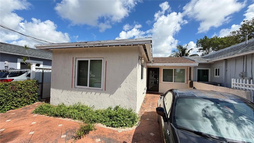 Great opportunity in the heart of Hialeah! This property features 3 bedrooms, 2 bathrooms, plus a den, offering a flexible layout with great potential. Enjoy a covered terrace with beautiful lake views, perfect for outdoor living and entertaining.
The home is in need of repairs and updates, making it an excellent opportunity for investors or buyers looking to customize to their taste. Roof was replaced in 2018. Property also includes impact windows and an impact front door for added value and protection.
Seller is offering $10,000 toward buyer’s closing costs. Property is being sold as-is.
Centrally located near major highways, shopping, dining, and schools. Priced accordingly—don’t miss this opportunity with strong upside potential