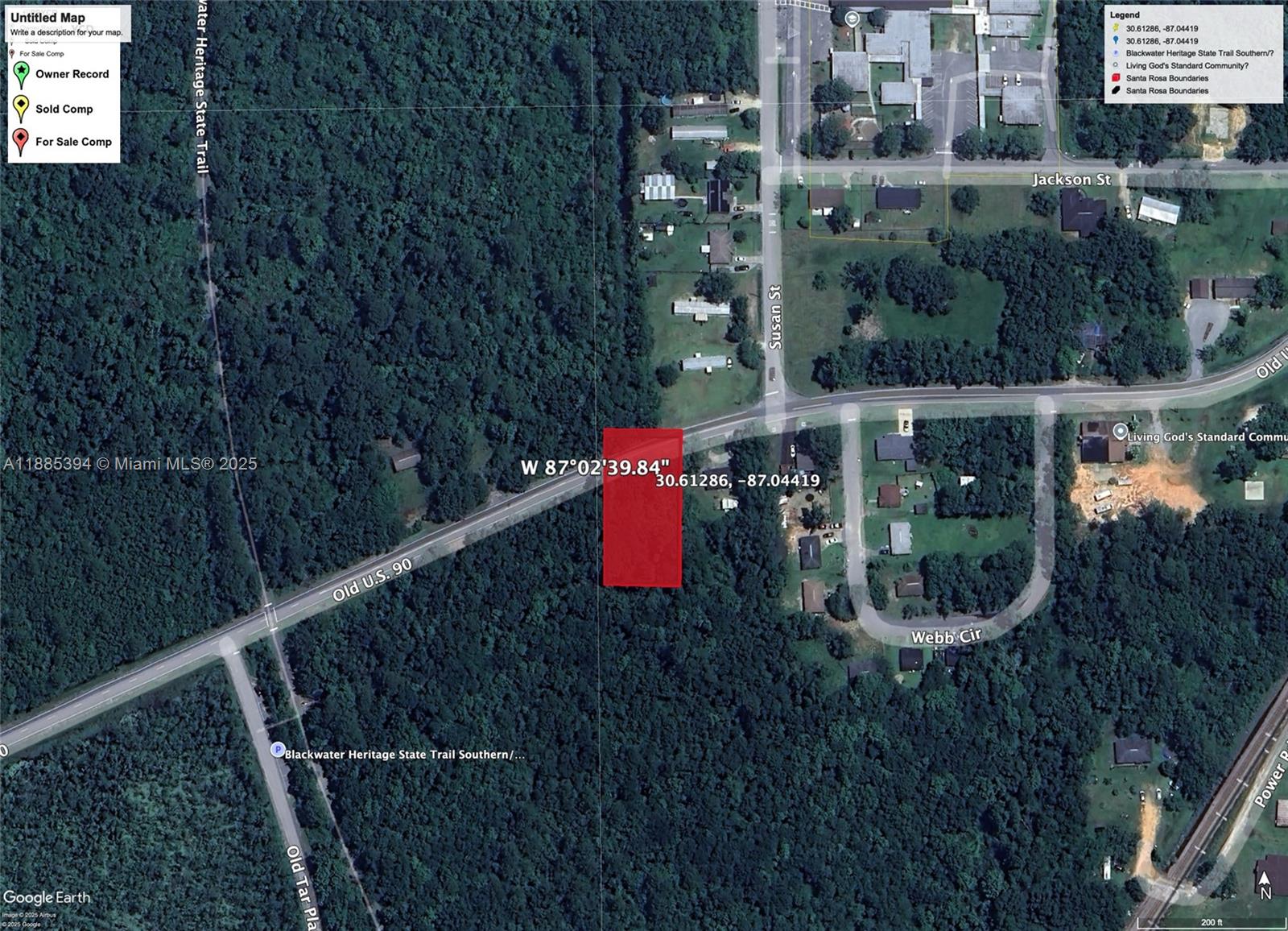 Rare find on Old Hwy 90! This .46-acre residential parcel offers the perfect blend of convenience and tranquility. Located just 45 minutes from Pensacola Beach, this homesite provides easy access to shopping, dining, and I-10, while still offering a peaceful setting to build your dream home. With nearly half an acre, there’s plenty of room for your custom build, garden, or outdoor living space. Don’t miss this opportunity to own land in one of Milton’s desirable areas at an affordable price! Pending probate completion.