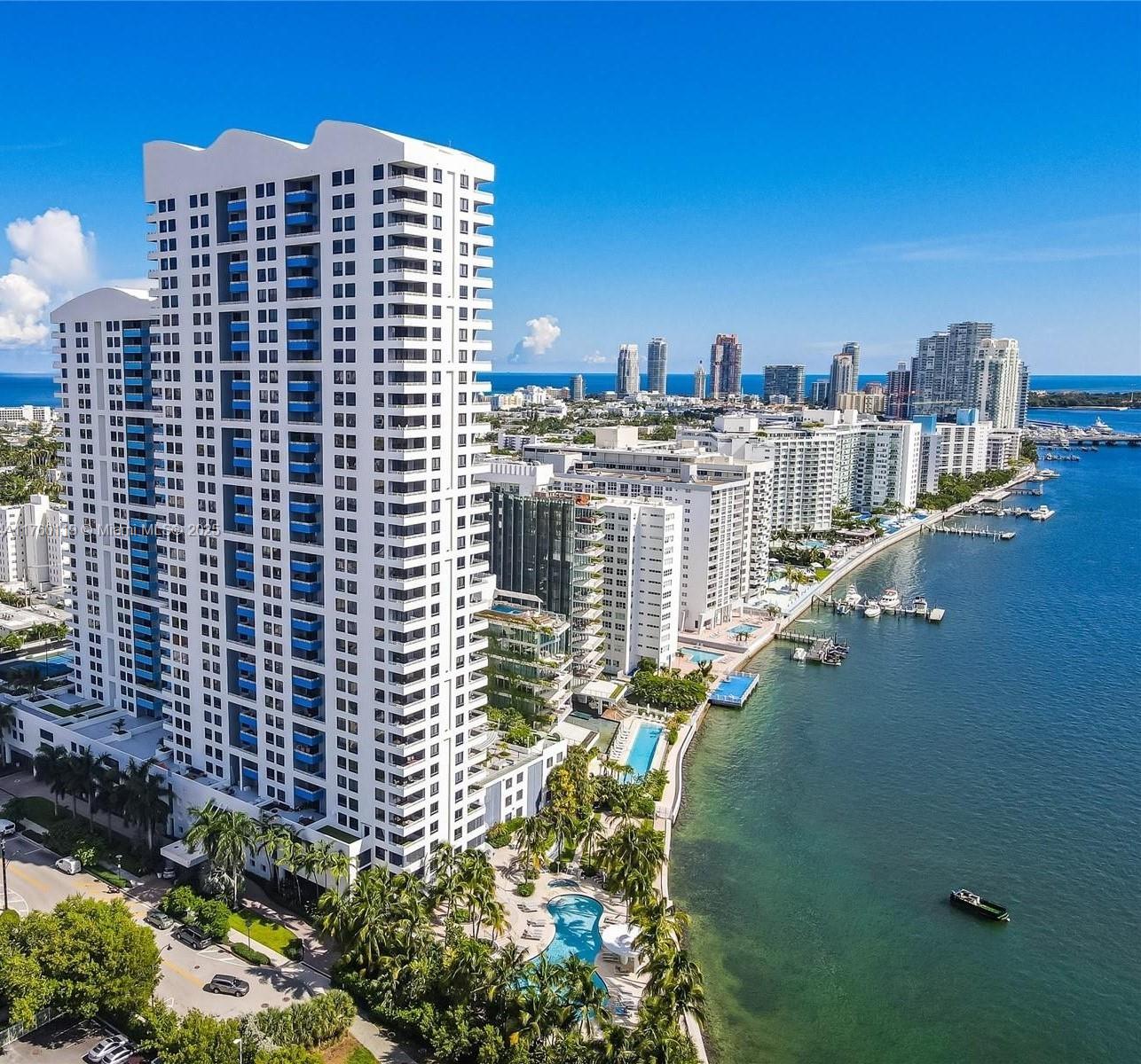 Rental Property at 1330 West Ave 3604, Miami Beach, Miami-Dade County, Florida - Bedrooms: 2 
Bathrooms: 2  - $5,500 MO.