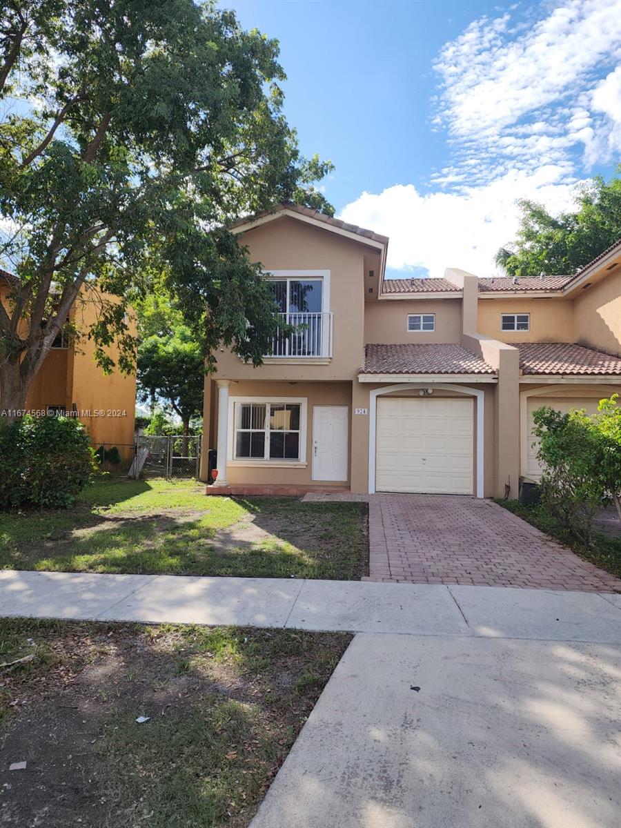 Beautifully remodeled 3 bedroom 2.5 baths Townhome in Florida City. Half bathroom conveniently located on 1st floor. Tiled throughout. Fully equiped with all necessary appliances, including washer and dryer, cental A/C. Pleanty of closets and big walk-in closet in master. Huge backyard, perfect for kids play or for entertaining. Close to shops and highways. Covered one car garage, plus space for 2 or more cars on the driveway. Easy to show and fast approval. Miami Dade Section 8 already approved. Pets ok with landlord's pre approval and sec deposit.