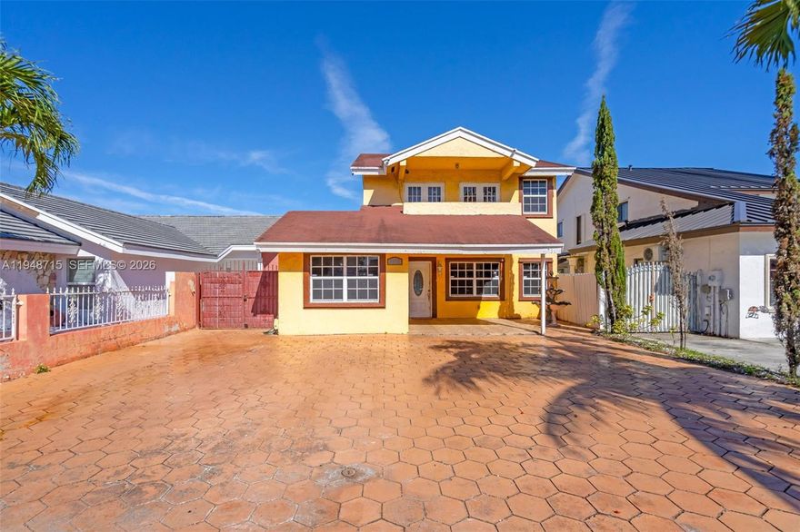 Rare opportunity in a desirable Miami neighborhood. Spacious home with a flexible layout offering multiple bedrooms and generous living areas. Approximately 2,033 sqft of total interior space as currently used, providing room for large or multigenerational households. Bright interior, large backyard, and strong long-term potential. Conveniently located near schools, shopping, and major roads. Buyer to independently verify all information, including square footage and room count.