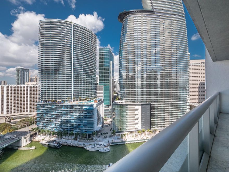 An excellent opportunity to own a beautifully designed 1-bedroom, 1-bath residence at Icon Brickell, offering exceptional value in one of Miami’s most desirable waterfront communities. Floor-to-ceiling windows fill the home with natural light while showcasing stunning water and skyline views, creating a refined and inviting atmosphere. The open layout is both functional and stylish, featuring contemporary finishes and seamless living and dining spaces ideal for everyday living or entertaining. The bedroom provides a peaceful retreat, complemented by a sleek, modern bathroom. Residents enjoy world-class resort-style amenities, including a spectacular pool deck, state-of-the-art fitness center, full-service spa, 24-hour concierge, valet, and on-site dining. Perfectly located in the heart of Brickell, just steps from top restaurants, shopping, financial centers, and nightlife. Currently one of the most attractively priced 1-bedroom residences in the building, this property presents a rare opportunity for a primary home, second residence, or investment. Private showings available.