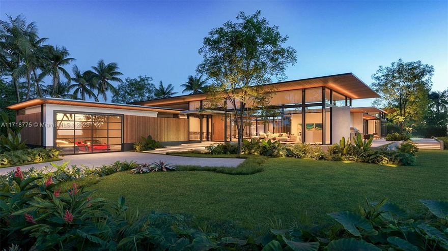 Envision an exquisite, single-story contemporary masterpiece on this double-platted 25,896-SF lot within the prestigious and guarded enclave of La Gorce Island in Miami Beach. Presenting proposed renderings for a luxurious 7-bed,7.5-bath home spanning nearly 7,900-SF of opulent living, designed by architect Ruben Gomez. This corner lot is adorned with majestic oak trees, perfect for a secluded backyard with exclusive amenities. La Gorce Island boasts landscaped streets lined with swaying palm trees, 24-hour security, gated entry, and marine patrol. Situated centrally, moments away from Indian Creek Country Club, La Gorce Country Club, Bal Harbour Shops, South Beach, and Brickel Developers can build 2 new homes on each 12,948+/-SF, corner lot. l. Lot size of 25,896+/-SF is per survey.
