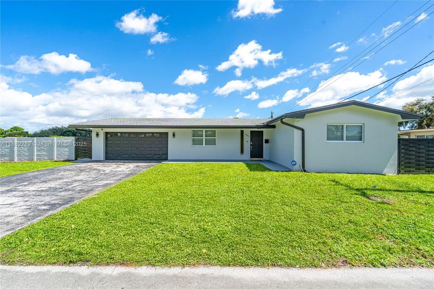 Beautiful single family home For Sale in a desirable area of Pembroke Pines. Perfect for first-time Buyers or Investors due to its enormous potential for generating extra income. This 2/2 home is renovated and ready for a new family. No HOA. Roofs were installed in 2020 and the wall surrounding the house is made of concrete (all with permits), one of the many attractions of this house. Impact windows and doors are installed throughout the home. An aluminum gate in both sides gives the property a modern look. A double garage with a separate entrance is ideal for converting into an in-law quarter. Come and see for yourself all the potential this property offers. It won’t last!