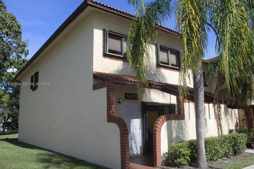 Tastefully updated and remarkably spacious, this 3-bedroom, 2.5-bath Sunrise townhome blends modern convenience with serene lake views. Meticulously maintained from day one, it sits in a peaceful, pet- and investor-friendly HOA community rich with amenities, including a pool and playground. Step inside to a renovated interior anchored by a stylish chef’s kitchen, perfect for entertaining. The open-concept living areas flow seamlessly to a screened, tiled patio where you can enjoy the breeze and the views. With three full bedrooms and baths, there’s abundant space for family, guests, or a work-from-home setup. Located in a quiet, centrally positioned neighborhood, you’re just minutes from highways, shopping, Sunrise Sportsplex, and schools one block away. The HOA offers a quality of life that blends convenience with comfort, making every day feel like a vacation.