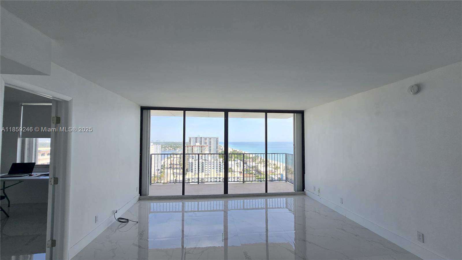 Ocean, intracoastal, and city views from remodeled 20th floor 2BR/2BA condo with spectacular view! Uniform flooring throughout. Modern kitchen cabinetry, newer appliances and (most) newer lighting. This is the kind of rental tenants dream about.
